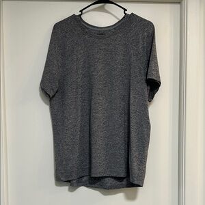 Lululemon crew neck heather gray shirt